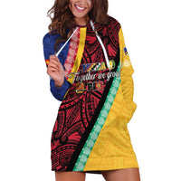Love Torba PNG Day Hoodie Dress Together We Grow - Polynesian Pride