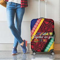 Love Torba PNG Day Luggage Cover Together We Grow - Polynesian Pride