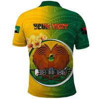 Personalized Papua New Guinea Enga Province Polo Shirt Mix Coat Of Arms Polynesian Pattern LT05 - Polynesian Pride