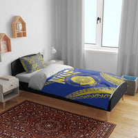 Niue The Rock Of Polynesia Bedding Set Peniamina Gospel Day Blue Version