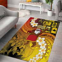 Papua New Guinea Retro Christmas Area Rug Hamamas Krismas - Polynesian Pride