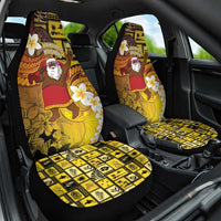 Papua New Guinea Retro Christmas Car Seat Cover Hamamas Krismas LT05 One Size Colorful - Polynesian Pride