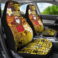 Papua New Guinea Retro Christmas Car Seat Cover Hamamas Krismas LT05 - Polynesian Pride
