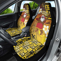 Papua New Guinea Retro Christmas Car Seat Cover Hamamas Krismas LT05 - Polynesian Pride