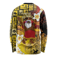 Papua New Guinea Retro Christmas Long Sleeve Shirt Hamamas Krismas - Polynesian Pride