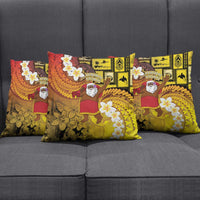 Papua New Guinea Retro Christmas Pillow Cover Hamamas Krismas - Polynesian Pride