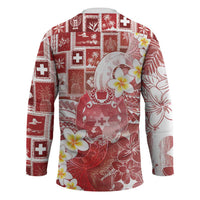 Tonga Christmas Hockey Jersey Kilisimasi Fiefia Retro Style Red - Polynesian Pride