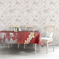 Tonga Christmas Tablecloth Kilisimasi Fiefia Retro Style Red - Polynesian Pride