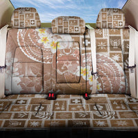 Tonga Christmas Back Car Seat Cover Kilisimasi Fiefia Retro Style Brown LT05 One Size Brown - Polynesian Pride