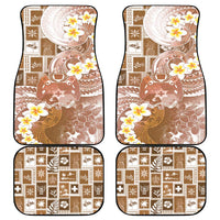 Tonga Christmas Car Mats Kilisimasi Fiefia Retro Style Brown LT05 - Polynesian Pride