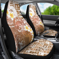 Tonga Christmas Car Seat Cover Kilisimasi Fiefia Retro Style Brown LT05 - Polynesian Pride