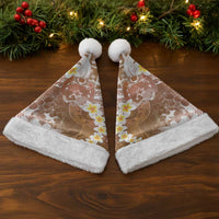 Tonga Christmas Santa Hat Kilisimasi Fiefia Retro Style Brown - Polynesian Pride