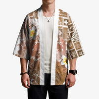 Tonga Christmas Kimono Kilisimasi Fiefia Retro Style Brown - Polynesian Pride