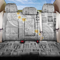 Tonga Christmas Back Car Seat Cover Kilisimasi Fiefia Retro Style White LT05 One Size White - Polynesian Pride