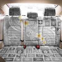 Tonga Christmas Back Car Seat Cover Kilisimasi Fiefia Retro Style White LT05 - Polynesian Pride