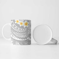 Tonga Christmas Ceramic Mug Kilisimasi Fiefia Retro Style White - Polynesian Pride