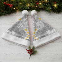 Tonga Christmas Santa Hat Kilisimasi Fiefia Retro Style White LT05 - Polynesian Pride