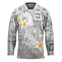 Tonga Christmas Hockey Jersey Kilisimasi Fiefia Retro Style White LT05 Unisex White - Polynesian Pride