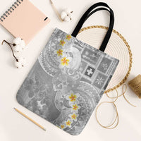 Tonga Christmas Tote Bag Kilisimasi Fiefia Retro Style White - Polynesian Pride