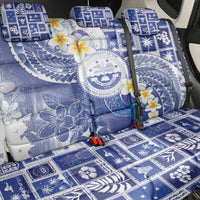 Federated States Of Micronesia Christmas Back Car Seat Cover Retro Style Bright Version LT05 - Polynesian Pride