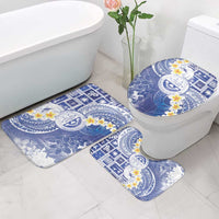 Federated States Of Micronesia Christmas Bathroom Set Retro Style Bright Version - Polynesian Pride