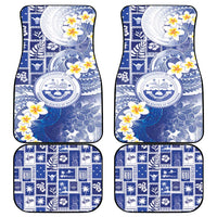 Federated States Of Micronesia Christmas Car Mats Retro Style Bright Version LT05 - Polynesian Pride