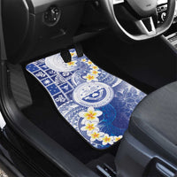 Federated States Of Micronesia Christmas Car Mats Retro Style Bright Version LT05 - Polynesian Pride