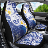 Federated States Of Micronesia Christmas Car Seat Cover Retro Style Bright Version LT05 - Polynesian Pride