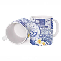 Federated States Of Micronesia Christmas Ceramic Mug Retro Style Bright Version - Polynesian Pride