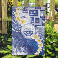 Federated States Of Micronesia Christmas Garden Flag Retro Style Bright Version - Polynesian Pride