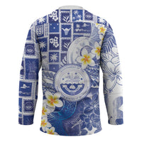 Federated States Of Micronesia Christmas Hockey Jersey Retro Style Bright Version LT05 - Polynesian Pride