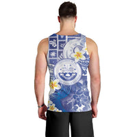 Federated States Of Micronesia Christmas Men Tank Top Retro Style Bright Version - Polynesian Pride