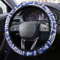 Federated States Of Micronesia Christmas Steering Wheel Cover Retro Style Bright Version LT05 - Polynesian Pride
