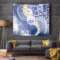 Federated States Of Micronesia Christmas Tapestry Retro Style Bright Version - Polynesian Pride