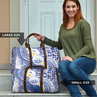 Federated States Of Micronesia Christmas Travel Bag Retro Style Bright Version - Polynesian Pride