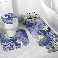 Federated States Of Micronesia Christmas Bathroom Set Retro Style Dark Version - Polynesian Pride