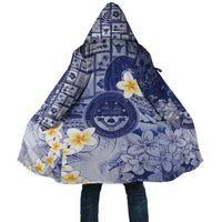 Federated States Of Micronesia Christmas Cloak Retro Style Dark Version - Polynesian Pride