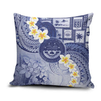 Federated States Of Micronesia Christmas Pillow Cover Retro Style Dark Version - Polynesian Pride