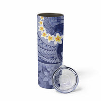 Federated States Of Micronesia Christmas Skinny Tumbler Retro Style Dark Version - Polynesian Pride