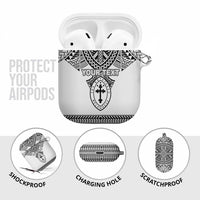 Personalised Melanesian Brotherhood AirPods Case With Tribal Pattern - Polynesian Pride
