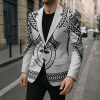 Personalised Melanesian Brotherhood Blazer With Tribal Pattern LT05 - Polynesian Pride