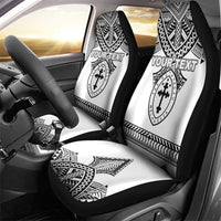 Personalised Melanesian Brotherhood Car Seat Cover With Tribal Pattern - Polynesian Pride