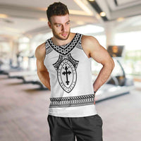 Personalised Melanesian Brotherhood Men Tank Top With Tribal Pattern - Polynesian Pride