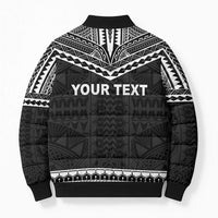 Personalised Melanesian Brotherhood Bomber Puffer Jacket Ministry Faith And Mission - Polynesian Pride