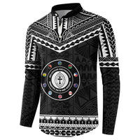 Personalised Melanesian Brotherhood Button Sweatshirt Ministry Faith And Mission - Polynesian Pride