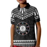 Personalised Melanesian Brotherhood Kid Polo Shirt Ministry Faith And Mission - Polynesian Pride
