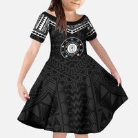 Personalised Melanesian Brotherhood Kid Short Sleeve Dress Ministry Faith And Mission - Polynesian Pride