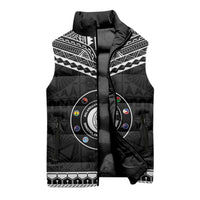 Personalised Melanesian Brotherhood Sleeveless Puffer Jacket Ministry Faith And Mission - Polynesian Pride