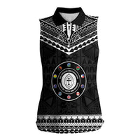 Personalised Melanesian Brotherhood Women Sleeveless Polo Shirt Ministry Faith And Mission - Polynesian Pride