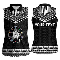 Personalised Melanesian Brotherhood Women Sleeveless Polo Shirt Ministry Faith And Mission - Polynesian Pride